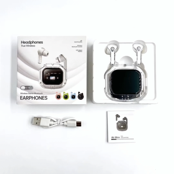 Air Max Model - True Wireless Headphones with LED Display Charging Case - Image 6